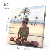 A2 Square Canvas [13" x 13"]